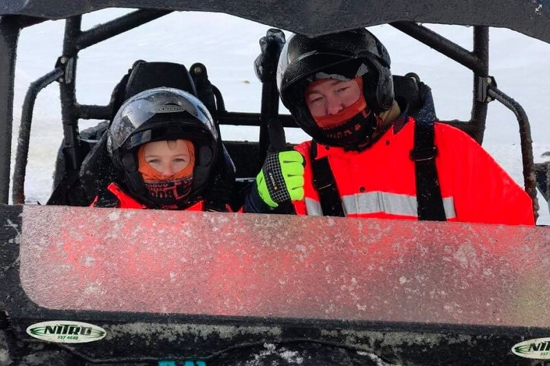 Buggy whalewatching