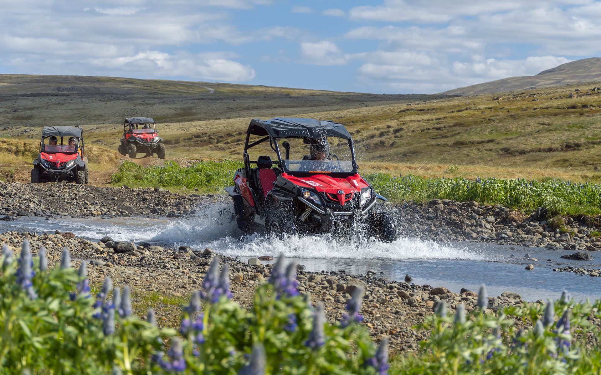 Splashing in the river - Buggy 3 hour off-road tour in Reykjavíik